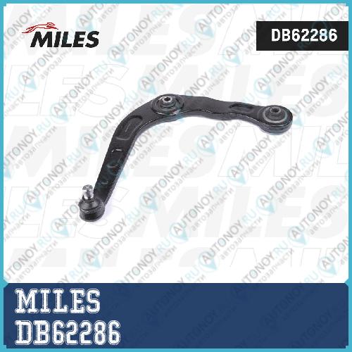 Рычаг передней подвески нижний левый Peugeot 206 -09/02 (LEMFordER 2955501) DB62286