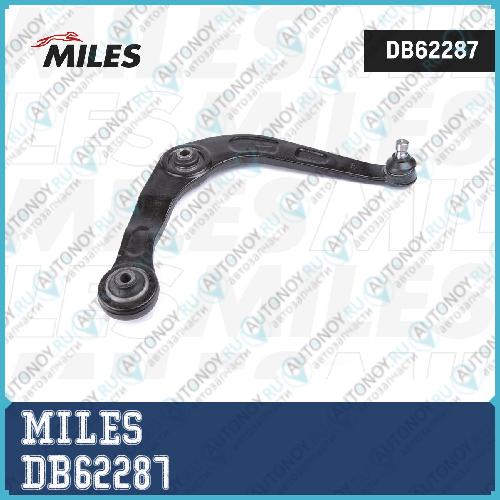 Рычаг передней подвески нижний правый Peugeot 206 -09/02 (LEMFordER 2955601) DB62287
