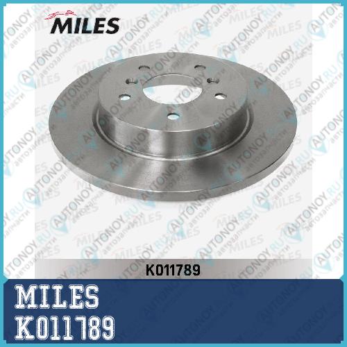 Диск тормозной задний Nissan Qashqai 14- (Trw DF6787) K011789