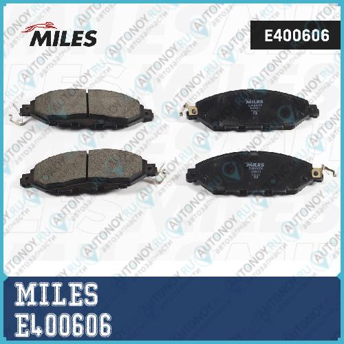 Колодки тормозные передние (Смесь Low-Metallic) Nissan Pathfinder 14-/INFINITI QX60 12- E400606