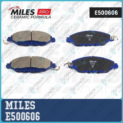 Колодки тормозные передние (Смесь CERAMIC) Nissan Pathfinder 14-/INFINITI QX60 12- E500606