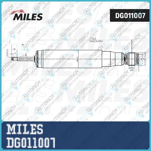 Амортизатор задний Toyota Land CRUISER PRADO 10- (KYB 3450004) DG011007