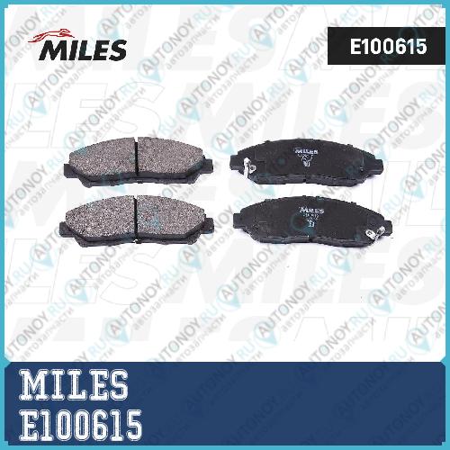 Колодки тормозные передние (Смесь Semi-Metallic) Honda PILOT 08-/ACURA MDX 06- E100615