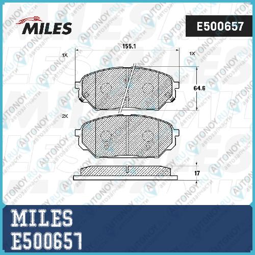 Колодки тормозные передние (Смесь CERAMIC) Hyundai ix55 3.0 CRDi 08- (Trw GDB3527) E500657