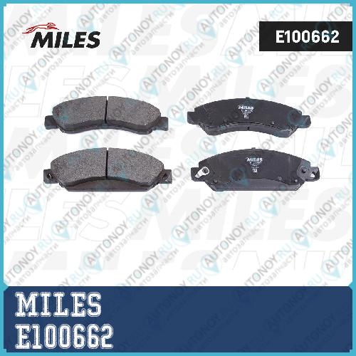 Колодки тормозные передние (Смесь Semi-Metallic) CADILLAC ESCALADE/Chevrolet TAHOE 06- E100662