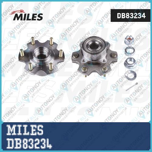 Ступица колеса передняя с подшипником Mitsubishi PAJERO III-IV 00 V87/88/93 (GSP 9330006) DB83234