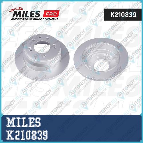 Диск тормозной задний Hyundai i30/ix35/Kia CEED/Sportage (серия PRO с защитным покрытием) (Trw DF6123) K210839