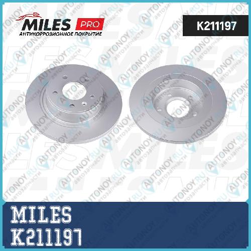 Диск тормозной задний Chevrolet CRUZE/ORLandO/OPEL ASTRA J R16 09- (серия PRO с защитным покрытием) (Trw DF6363) K211197