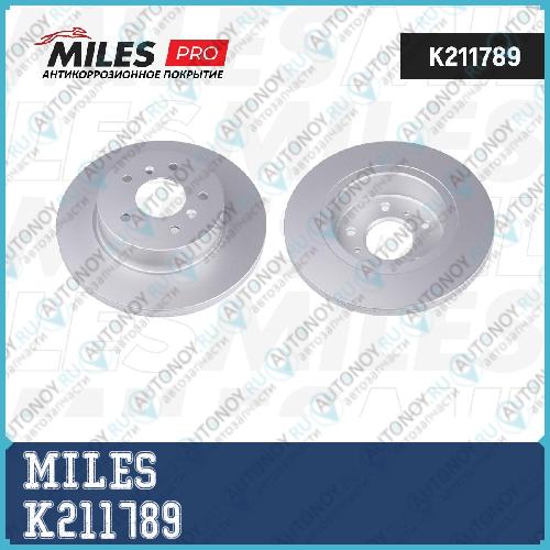 Диск тормозной задний Nissan Qashqai 14- (серия PRO с защитным покрытием) (Trw DF6787) K211789