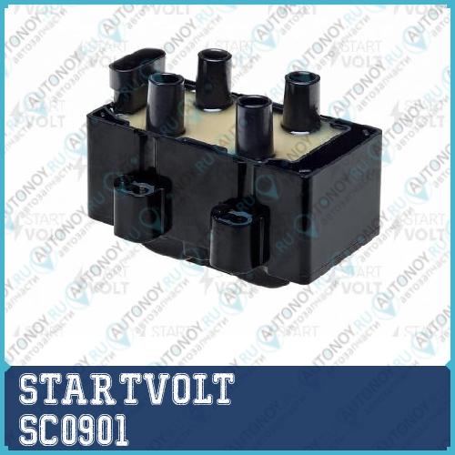 Катушка зажигания для а/м Renault Logan/Clio II/Duster/Sandero Lada Largus 8V  SC0901