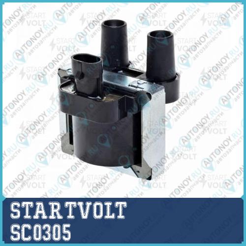 Катушка зажигания для а/м ГАЗ 405 409 (АМР)   SC0305