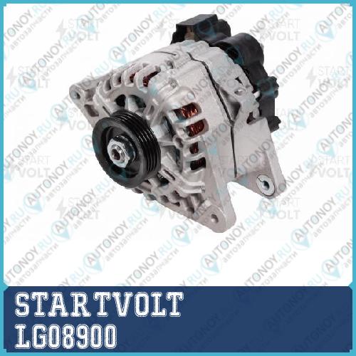 Генератор 110А для а/м Hyundai Accent/Elantra/Getz/i30/Tucson Kia Spectra/Carens/Cerato/Rio/Sportage II  LG08900