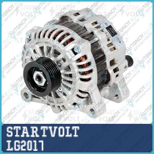Генератор для а/м Peugeot/Citroen 307 (00-)/206 -)/С4 (04-) 120A LG2017
