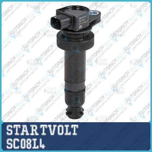 Катушка зажигания для а/м Hyundai/Kia Solaris (10-)/Rio (10-) 1.4i/1.6i SC08L4