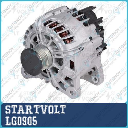 Генератор для а/м Renault Duster 4x4 (12-) 2.0i 120A (LG 0905)
