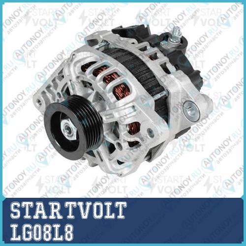 Генератор для ам HyundaiKia Solaris (17-)Rio (17-) 1.4i 90A (LG 08L8)