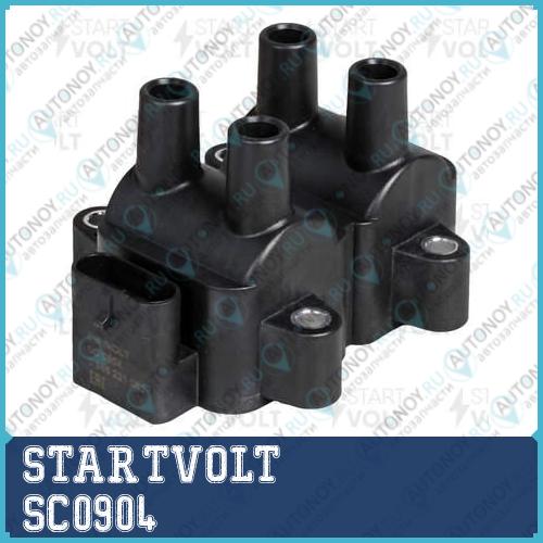 Катушка зажигания для ам Лада Largus (12-)Renault Logan (04-) (после 2012г.) 1.6i 8v (SC 0904)
