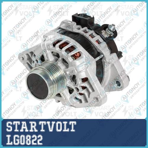 Генератор для а/м Kia Ceed (12-)/Hyundai i30 (11-) 1.4i/1.6i 90A (LG 0822)