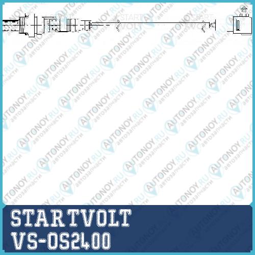 Датчик кисл. для а/м Suzuki Grand Vitara 05-/SX4 06- 2.0i после кат. VS-OS2400