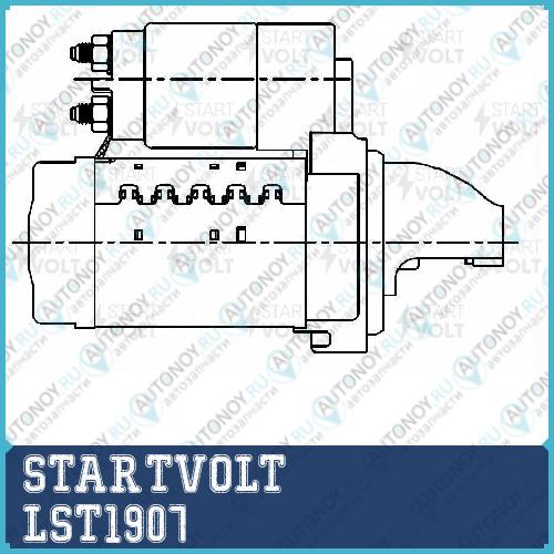 Стартер для а/м Toyota AvensiST250 (03-)1.6i/1.8i 13кВт LST1907