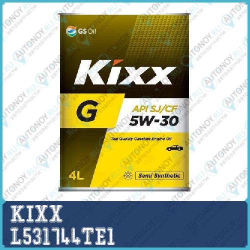 Масло моторное Kixx G SJ/CF 5w-30 4л L531744TE1