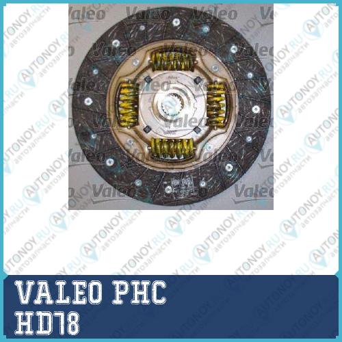 Диск сцепления YUNDAI Elantra (00-) (1.6) HD78