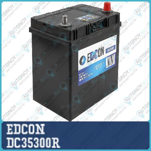 Аккумулятор Edcon 35Ah 300A (-+) полярность обратная 187х127х227 B00 DC35300R