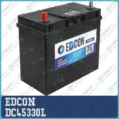 Аккумулятор Edcon 45Ah 330A (+-) полярность прямая 238x129x227 B00 DC45330L
