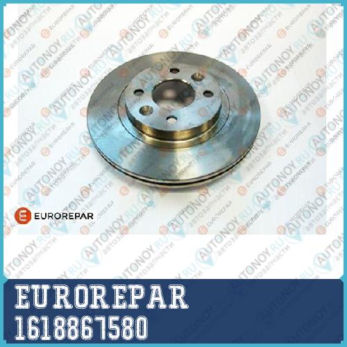 К-т 2 шт Диск тормозной Renault Logan/Sandero передний вент.D=259мм. 1618867580