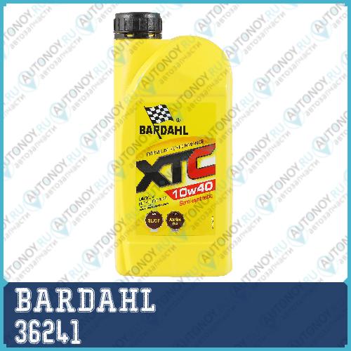 Масло моторное полусинтетическое BARDAHL XTC 10W-40 1л 36241