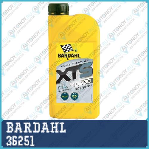 Масло моторное синтетическое BARDAHL XTS 10W-60 1л 36251