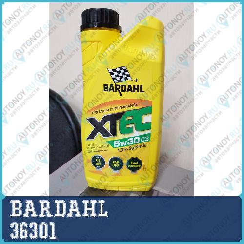Масло моторное синтетическое BARDAHL XTEC C3 5W-30 1л BARDAHL