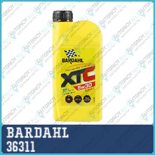 Масло моторное полусинтетическое BARDAHL XTC 5W-30 SN/C3 1л BARDAHL