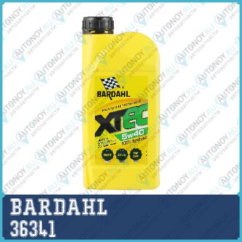 Масло моторное синтетическое BARDAHL XTEC 5W-40 1л 36341