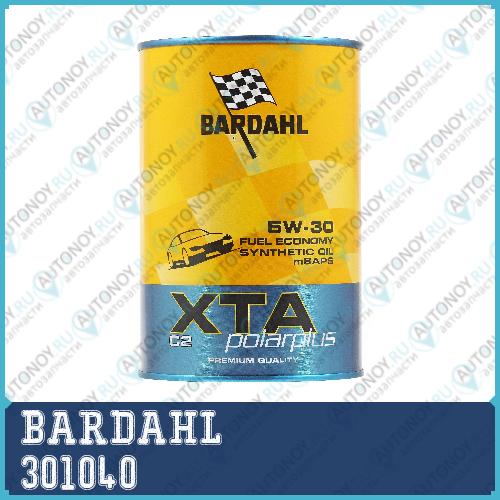 Масло моторное синтетическое BARDAHL XTA Fuel Economy 5W-30 1л 301040
