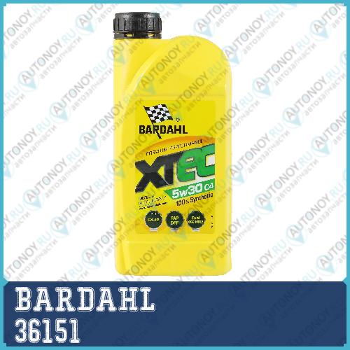 Масло моторное синтетическое BARDAHL XTEC C4 5W-30 1л 36151