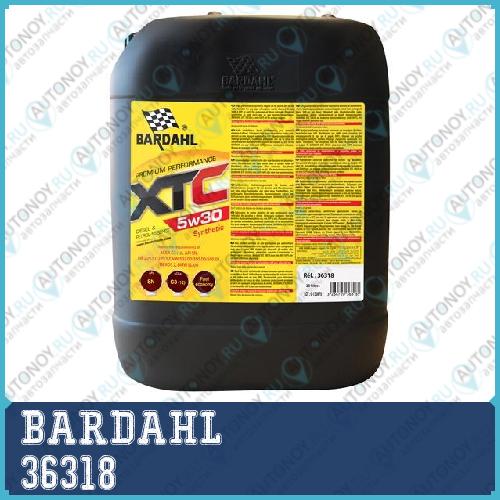 Масло моторное полусинтетическое BARDAHL XTC 5W-30 20л 36318