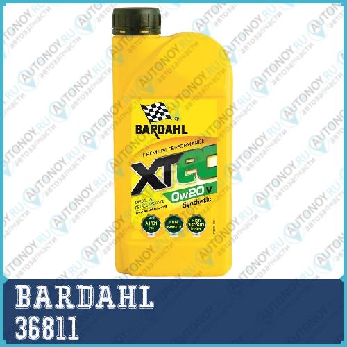 Масло моторное синтетическое BARDAHL XTEC 0W-20 V 1л 36811