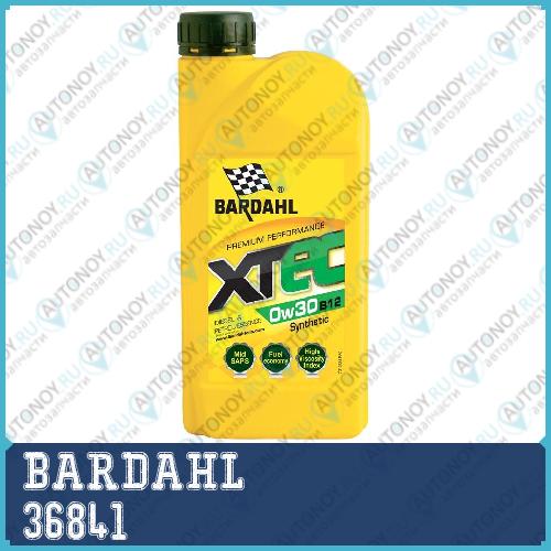 Масло моторное синтетическое BARDAHL XTEC 0W-30 B12 1л 36841