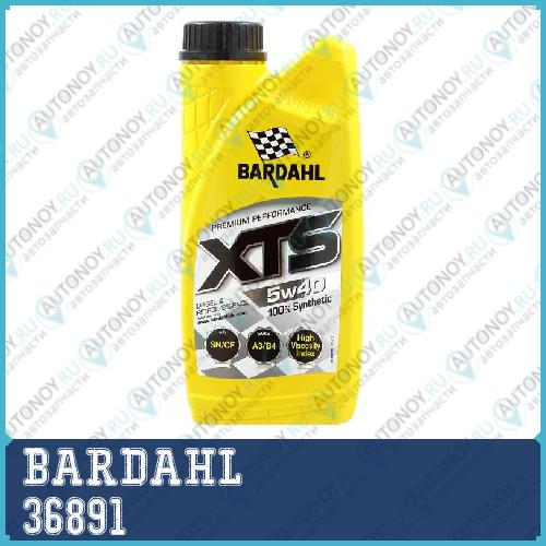Масло моторное синтетическое BARDAHL XTS 5W-40 1л 36891