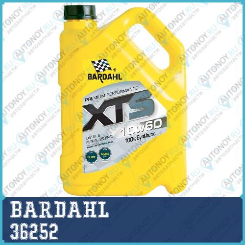 Масло моторное синтетическое BARDAHL XTS 10W-60 4л 36252