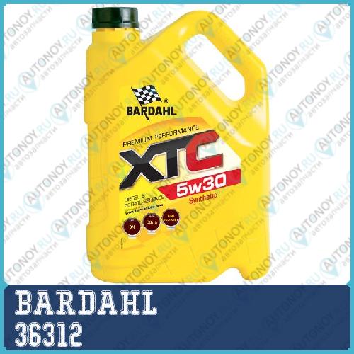 Масло моторное полусинтетическое BARDAHL XTC 5W-30 4л BARDAHL