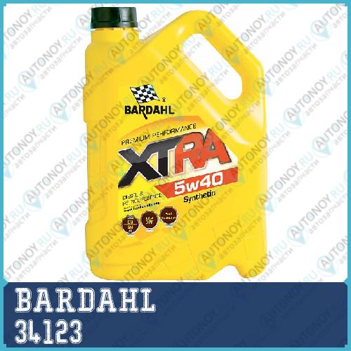 Масло моторное синтетическое BARDAHL ХTRA 5W-40 5л 34123