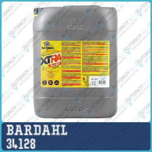 Масло моторное синтетическое BARDAHL ХTRA 5W-40 20л 34128