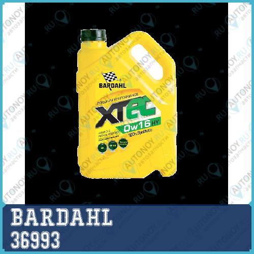 Масло моторное синтетическое BARDAHL XTEC 0W-16 HY 5л 36993