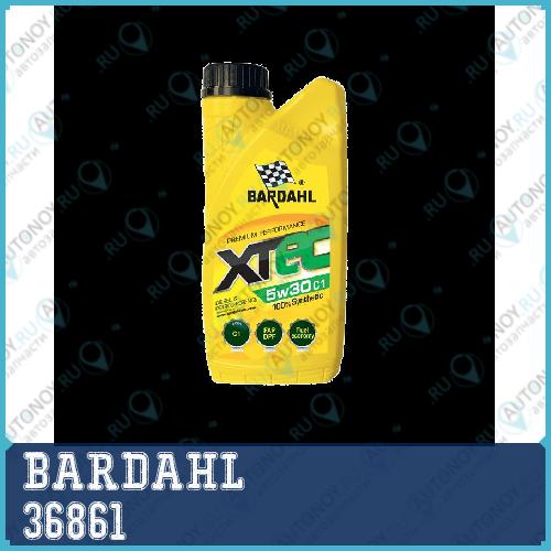 Масло моторное синтетическое BARDAHL XTEC 5W-30 C1 1л 36861