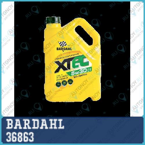 Масло моторное синтетическое BARDAHL XTEC 5W-30 C1 5л 36863