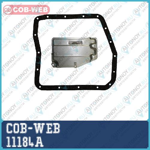 Фильтр трансмиссии с прокладкой поддона COB-WEB  11184A (SF184A07184A)