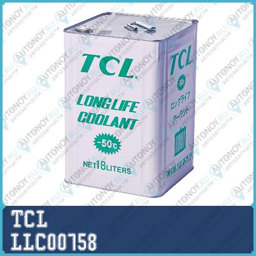 АНТИФРИЗ TCL LLC -50C зеленый 18 л LLC00758