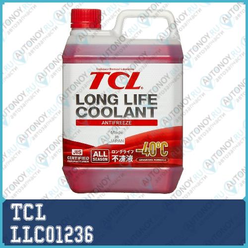 АНТИФРИЗ TCL LLC -40C красный 4 л TCL